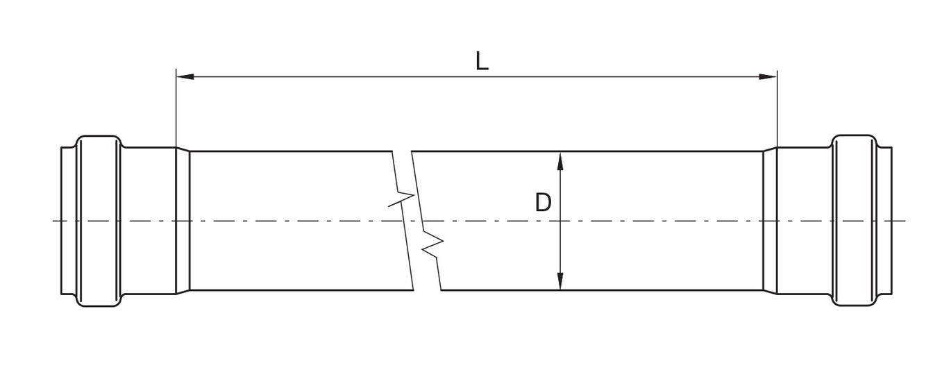 2Pipe ACO Size Double-socket