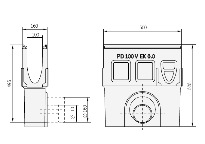 Monoblock Pd 100