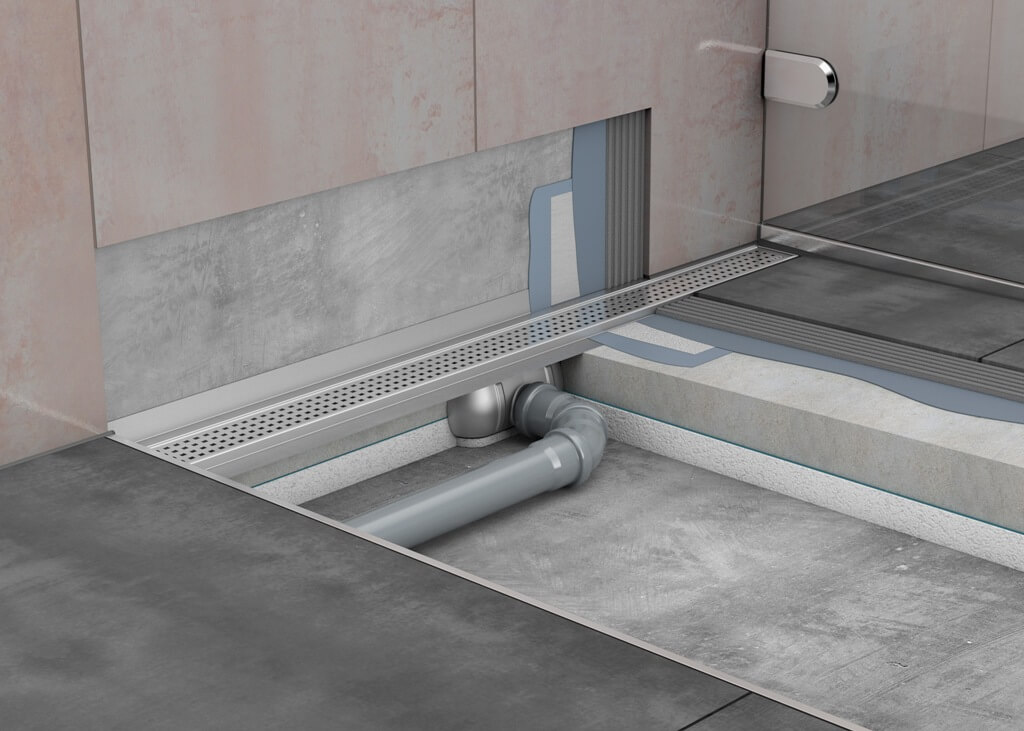 ACO ShowerDrain C Z Vertikalnim Flancem 1